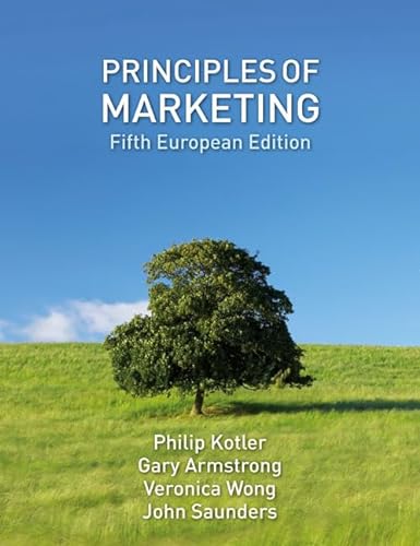 Principles of Marketing (9781408200896) by Kotler, Philip; Armstrong, Gary; Wong, Veronica; Saunders, John
