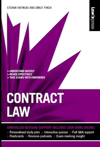 Beispielbild fr Contract Law (Law Express) zum Verkauf von Goldstone Books