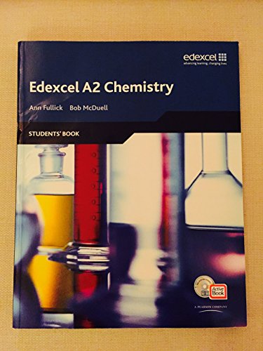 9781408206058: Edexcel A Level Science: A2 Chemistry Students' Book with ActiveBook CD (Edexcel GCE Chemistry)
