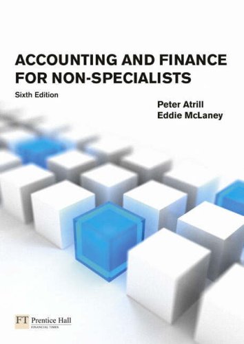 9781408208045: Accounting and Finance for Non-Specialists 6th plus MyAccountingLab XL student Access Card