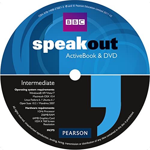 9781408216613: Speakout Intermediate DVD/Active book Multi-Rom for pack