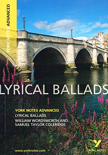 Imagen de archivo de Lyrical Ballads (York Notes Advanced) a la venta por SecondSale