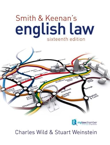 Imagen de archivo de Smith and Keenan's English Law: Text and Cases a la venta por AwesomeBooks