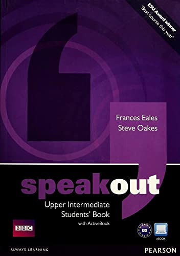 9781408219331: Speakout Upper Intermediate Students book and DVD/Active Book Multi Rom Pack