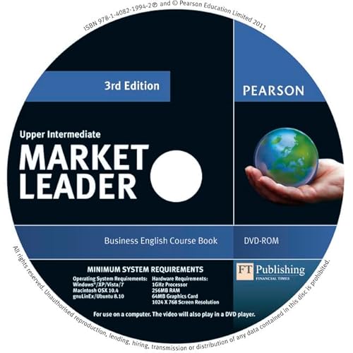 9781408219942: Market Leader 3rd edition Upper Intermediate DVD-Rom for pack