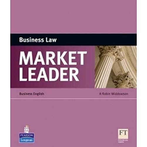 Stock image for Market Leader Specialist Books Intermediate - Upper Intermediate Business Law for sale by medimops