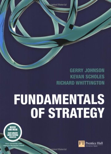 Beispielbild fr Fundamentals of Strategy with Fundamentals of Strategy zum Verkauf von Better World Books Ltd