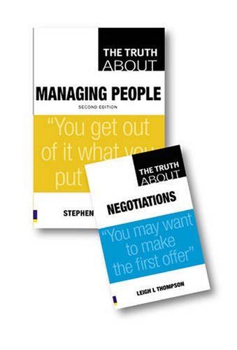 9781408221570: Valuepack:The Truth About Managing People/The Truth About Negotiations