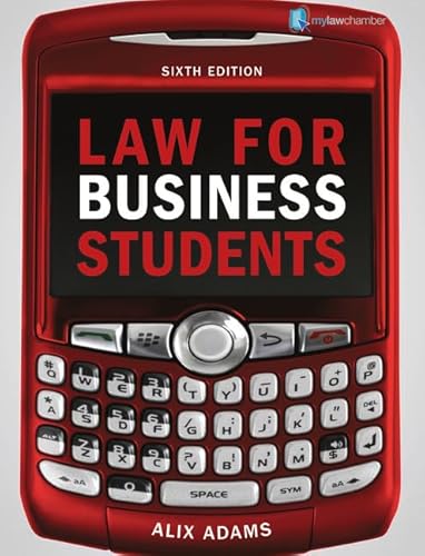 9781408225455: Law for Business Students