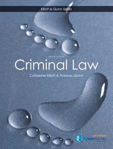 Beispielbild fr Criminal Law zum Verkauf von AwesomeBooks