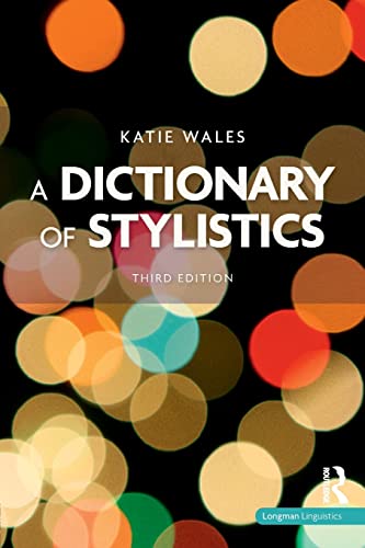 Imagen de archivo de A Dictionary of Stylistics a la venta por ThriftBooks-Atlanta