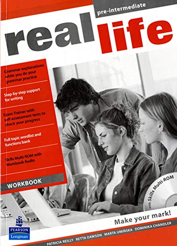 9781408235157: Real Life Global Pre-Intermediate Workbook & Multi-ROM Pack