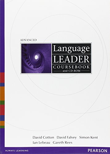 9781408236932: Language Leader Advanced Coursebook and CD ROM Pack