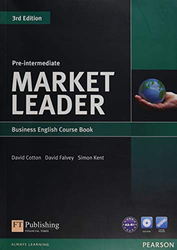 Market Leader. Pre-Intermediate Coursebook (with DVD-ROM incl. Class Audio) - Cotton, David|Falvey, David|Kent, Simon