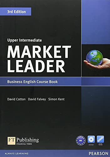 Imagen de archivo de Market Leader Upper Intermediate Course Book with DVD-ROM a la venta por BooksRun