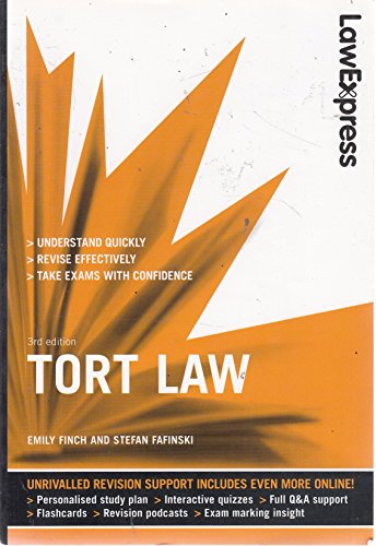 Beispielbild fr Tort Law zum Verkauf von ThriftBooks-Dallas