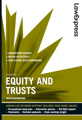 Stock image for Law Express: Equity and Trusts (Revision Guide) for sale by WorldofBooks