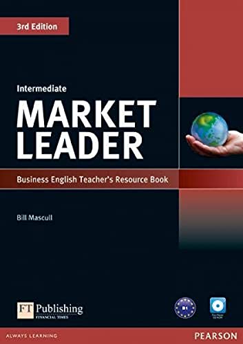 Beispielbild fr Market Leader Intermediate Teacher's Resource Book (with Test Master CD-ROM) zum Verkauf von medimops