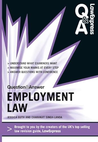 Beispielbild fr Law Express Question and Answer: Employment Law (Q&A Revision Guide) (Law Express Questions & Answers) zum Verkauf von WorldofBooks