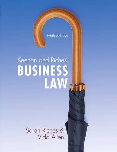 9781408254196: Keenan and Riches' Business Law