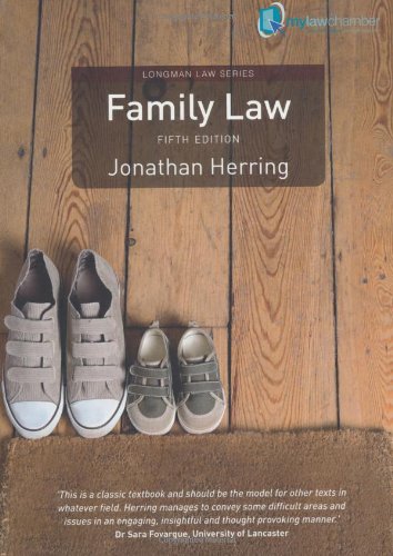 Stock image for Family Law, fifth edition (Longman Law Series) for sale by WorldofBooks