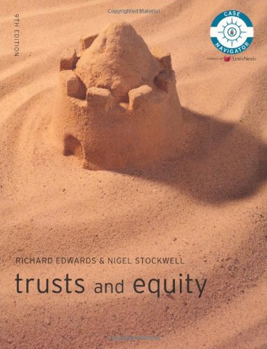 Equity and Trusts MyLawChamber Pack (Foundation Studies in Law Series) (9781408256398) by Stockwell, Nigel