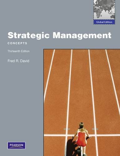 Strategic Management (concepts) Plus MyManagementLab (9781408259221) by Fred R. David