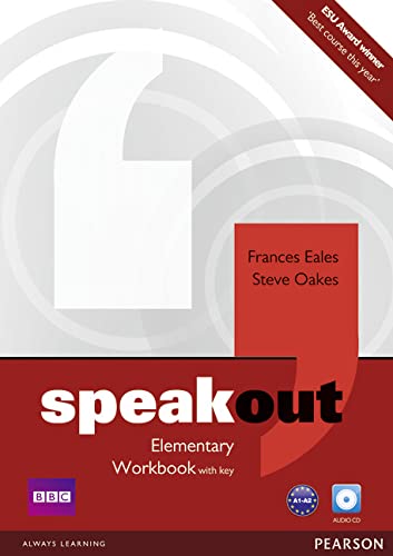 9781408259474: Speakout Elementary Workbook with Key and Audio CD Pack