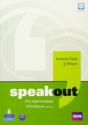 Imagen de archivo de Speakout Pre Intermediate Workbook with Key and Audio CD Pack a la venta por AwesomeBooks