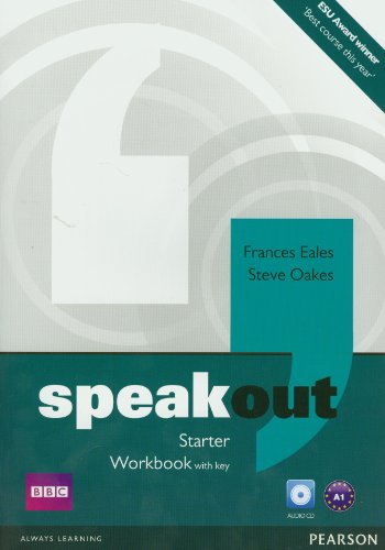 Imagen de archivo de Speakout Starter Workbook with Key and Audio CD Pack a la venta por WorldofBooks