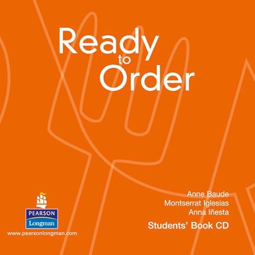 9781408263020: Ready to Order Class Audio CD (English for Tourism)