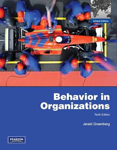 Imagen de archivo de Behavior in Organizations:Global Edition a la venta por WorldofBooks