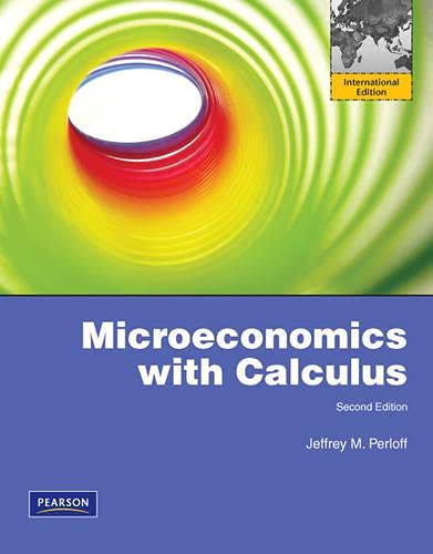 Beispielbild fr Microeconomics with Calculus zum Verkauf von Books of the Smoky Mountains