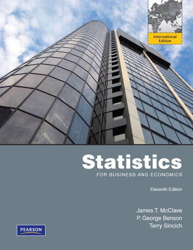 9781408264485: Statistics for Business and Economics:International Edition Plus MathXL 12Month Student Access Kit 11/e