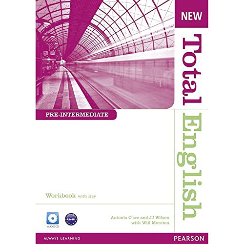 9781408267370: New Total English Pre-Intermediate Workbook with CD: A2-B1 [Lingua inglese]