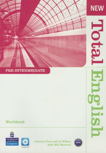 9781408267387: NEW TOTAL ENGLISH PRE-INTERMEDIATE WORKBOOK WITHOUT KEY AND AUDIO CD PAC