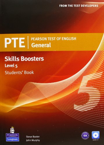 PEARSON TEST OF ENGLISH GENERAL SKILLS BOOSTER 5 STUDENTS' BOOK AND CD P (9781408267851) by Baxter, Steve