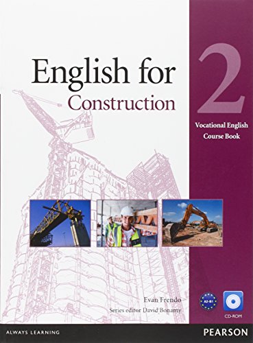 9781408269923: English for Construction Level 2 Coursebook and CD-ROM Pack: Industrial Ecology: Vol. 2 - 9781408269923