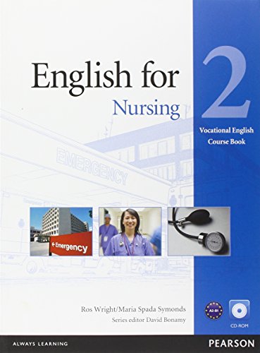 Imagen de archivo de Eng for Nursing L2 CBK/CD-ROM Pk a la venta por Better World Books