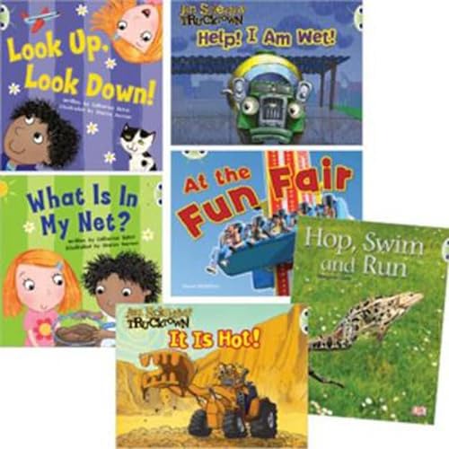 Stock image for Learn at Home:Learn to Read at Home with Bug Club: Pink Pack featuring Trucktown (Pack of 6 reading books with 4 fiction and 2 non-fiction) for sale by Revaluation Books