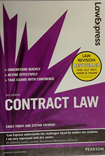 Imagen de archivo de Contract Law a la venta por ThriftBooks-Atlanta