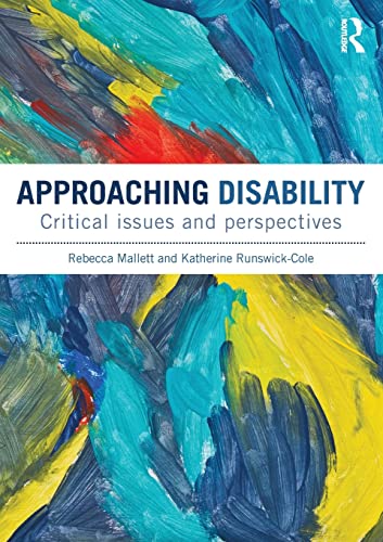 Stock image for Approaching Disability for sale by Blackwell's