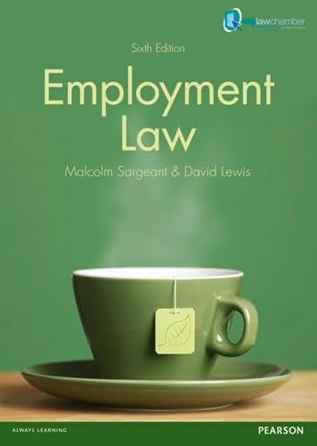 Beispielbild fr Employment Law zum Verkauf von Anybook.com