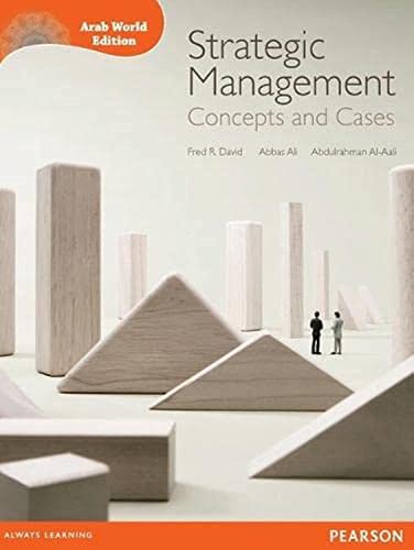 Stock image for Strategic Management: Concepts and Cases (Arab World Editions) with MymanagementLab Access Code Card for sale by Cambridge Rare Books