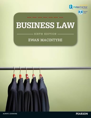 Beispielbild fr Business Law zum Verkauf von WorldofBooks