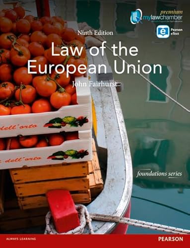 Stock image for Law of the European Union (Foundations series) (Foundation Studies in Law Series) for sale by AwesomeBooks