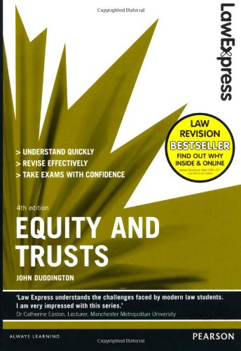 9781408295342: Law Express: Equity and Trusts (Revision Guide)