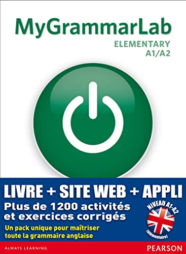 Beispielbild fr MyGrammarLab Elementary with Key and MyLab Pack (Longman Learners Grammar) zum Verkauf von medimops