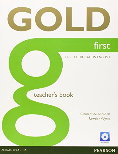 Beispielbild fr Gold First Teacher's Book with Test Master Cd-rom Pack zum Verkauf von Hamelyn
