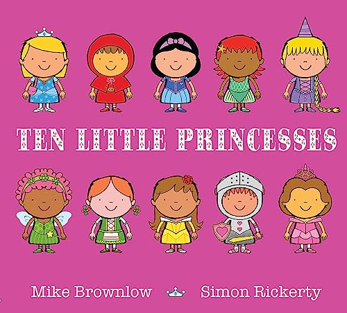 Beispielbild fr Ten Little Princesses zum Verkauf von WorldofBooks